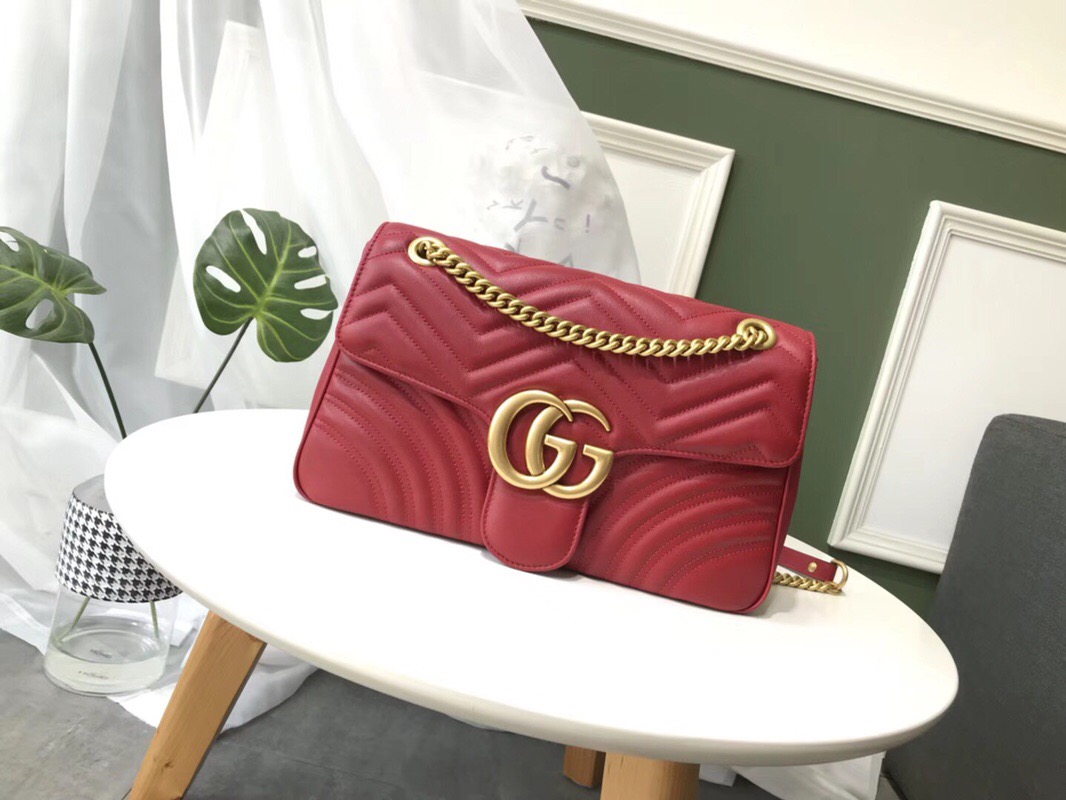 443496 GUCCI GG Marmont系列  大号肩背包 