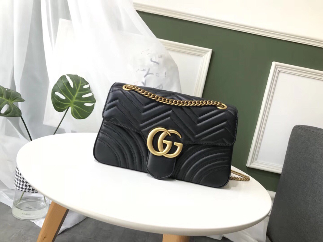 443496 GUCCI GG Marmont系列 大号肩背包 