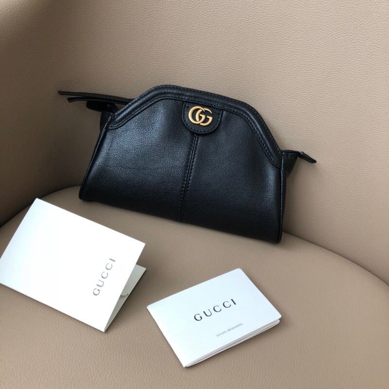 Gucci/古驰经典款Ophidia系列牛皮拼接做旧双G徽标单肩女包517735