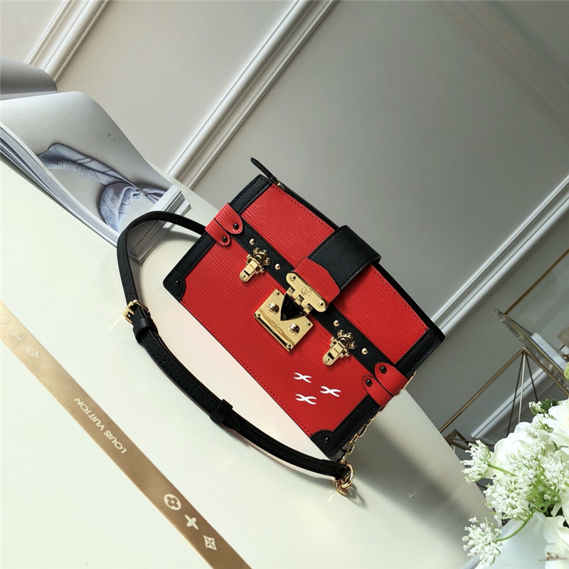 M51697 LV Trunk Clutch 手袋 LV女包 LV挎包 LV盒子包 红色