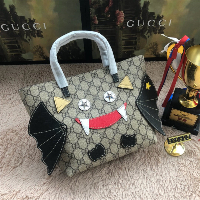 GUCCI/古驰18新款蝙蝠儿童包手提包托特包女包525522