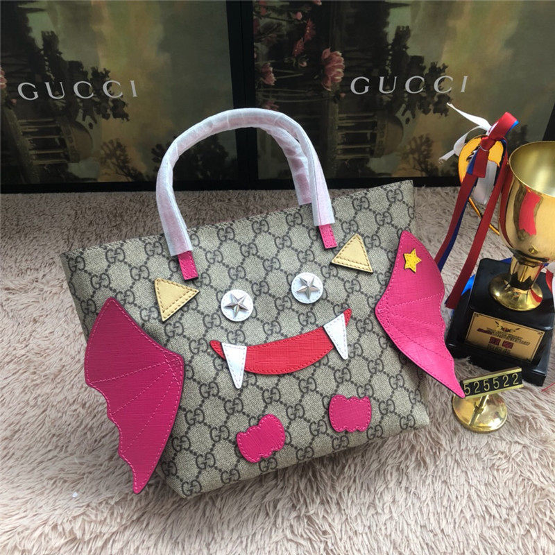 GUCCI/古驰18新款蝙蝠儿童包手提包托特包女包525522