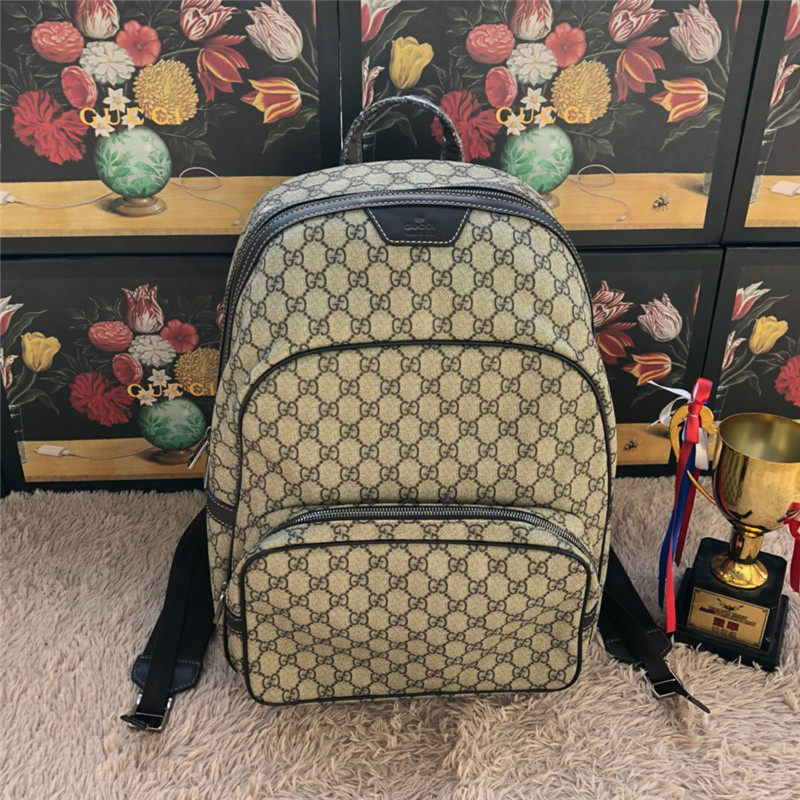 GUCCI古驰男女通用黑色背包双肩包手拎包322069 KGDIR 1078