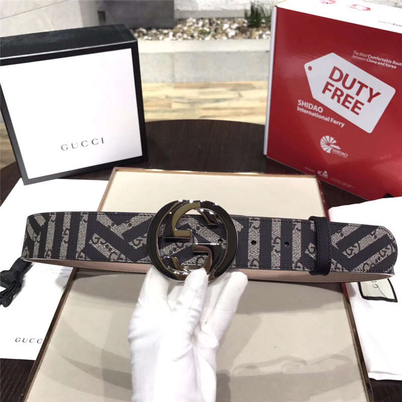 古驰 Gucci 原单面料 头层树膏磨砂底 双G扣头