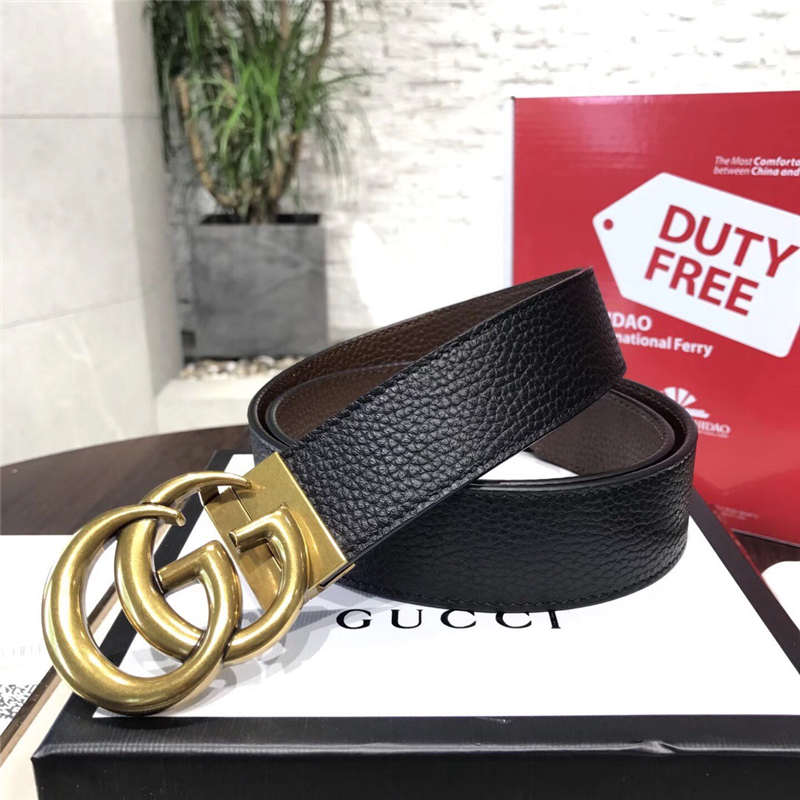 411924 GUCCI皮带 古驰腰带 官方同步 进口小牛皮