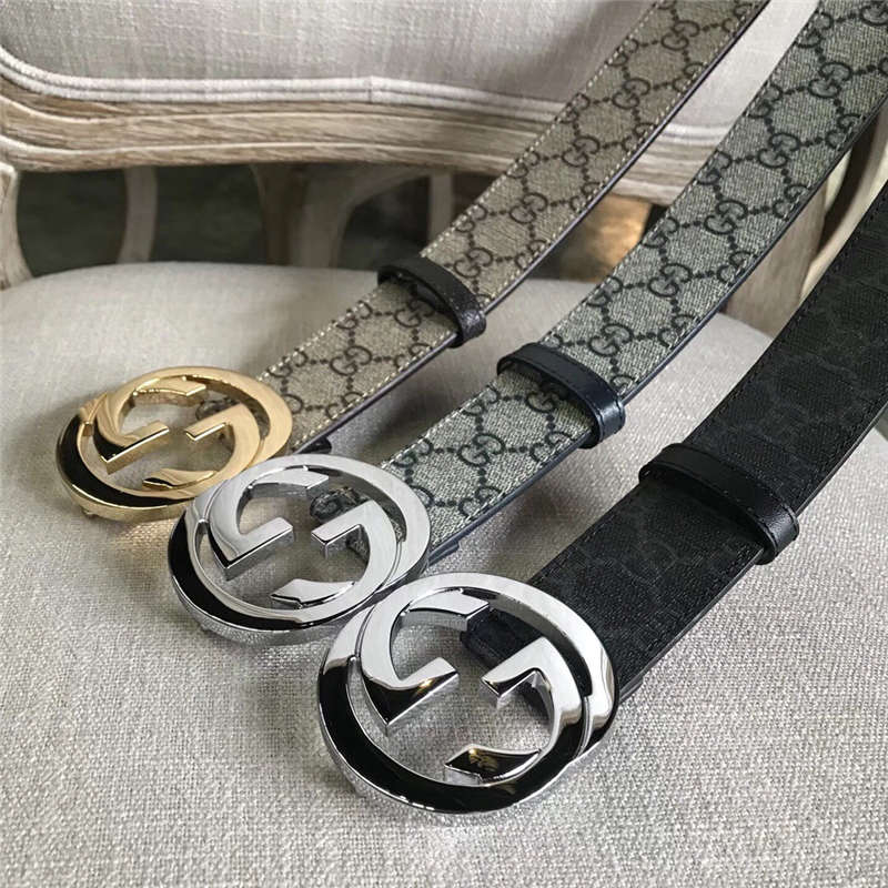 Gucci/古奇古驰双G男士皮带 腰带