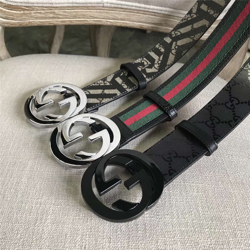 Gucci/古奇古驰双G男士皮带 腰带