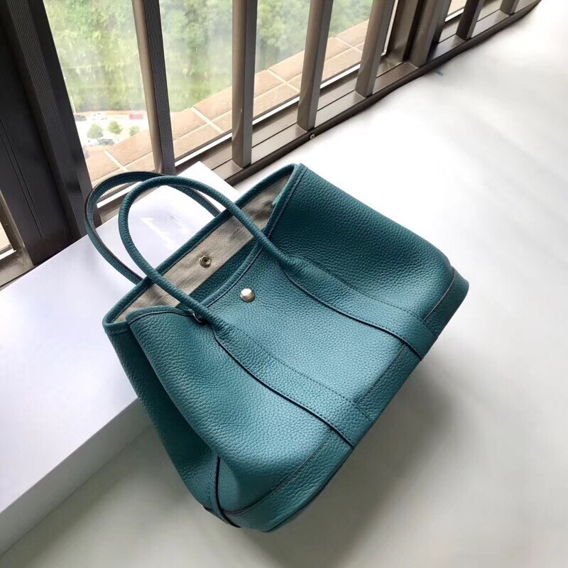 Hermes爱马仕 全皮花园包 Garden party30/36 单肩手提包 togo皮女士包