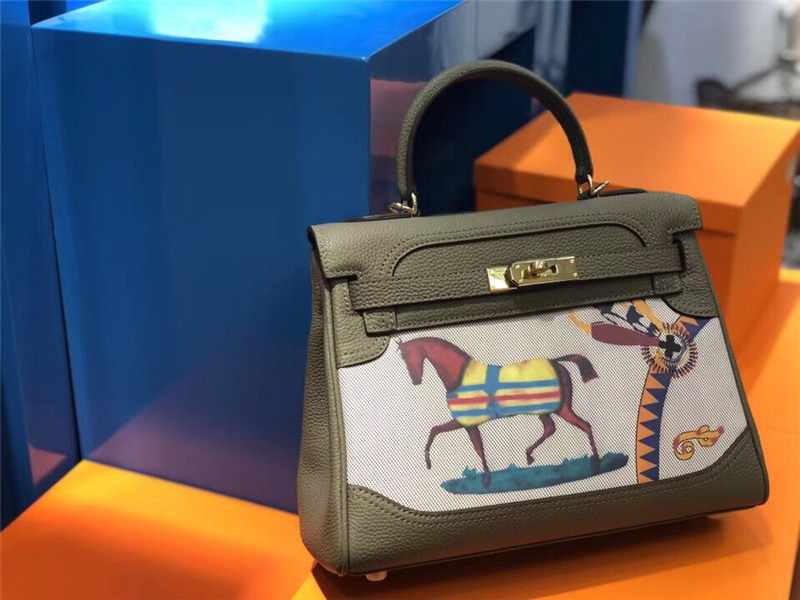 Hermes/爱马仕2018新款秋冬KELLY 迷你mini  TOGO单肩手提包