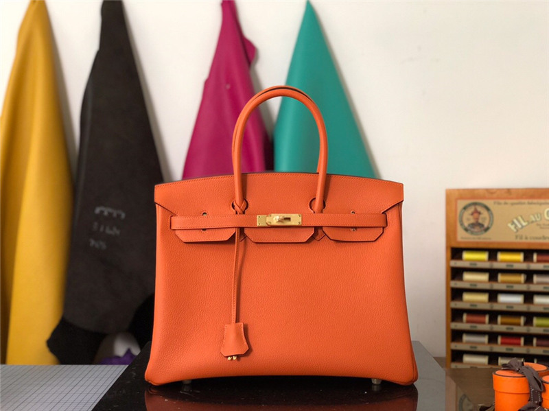 Hermes/爱马仕2018新款秋冬 BIRKIN TOGO皮革手提女包