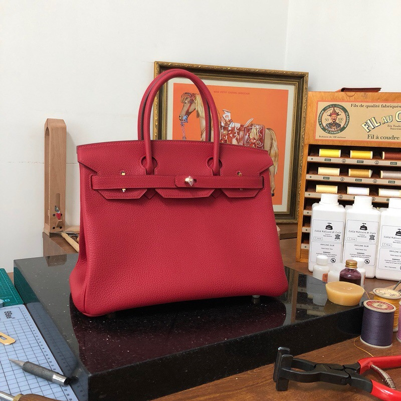 Hermes/爱马仕2018新款秋冬 BIRKIN TOGO皮革手提女包