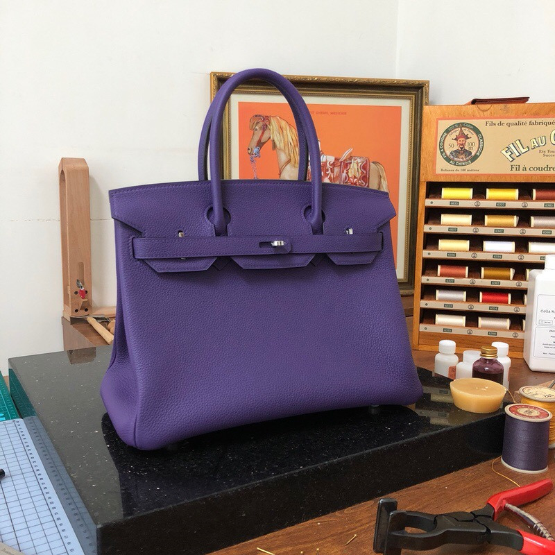 Hermes/爱马仕2018新款秋冬 BIRKIN TOGO皮革手提女包