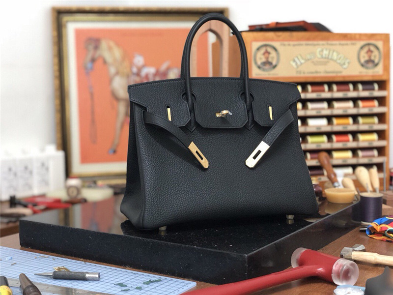 Hermes/爱马仕2018新款秋冬 BIRKIN TOGO皮革手提女包