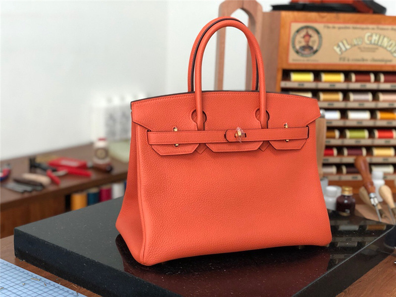 Hermes/爱马仕2018新款秋冬 BIRKIN TOGO皮革手提女包