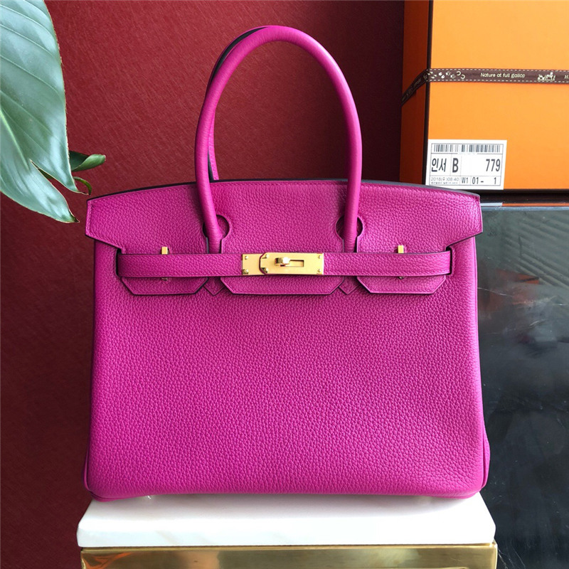 Hermes/爱马仕2018新款秋冬 BIRKIN TOGO皮革手提女包