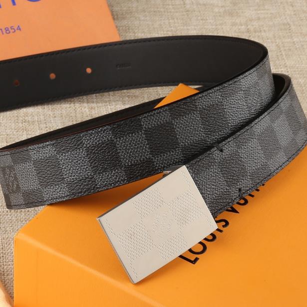 LV NEW BELT Skyline Damier