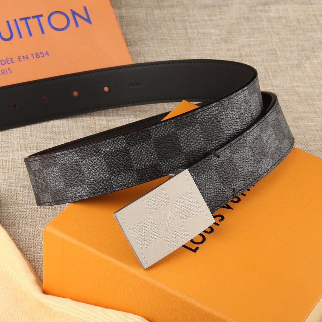 LV NEW BELT Skyline Damier