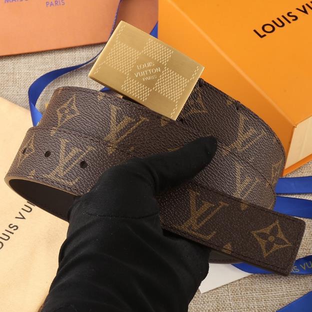 LV NEW BELT Skyline Damier