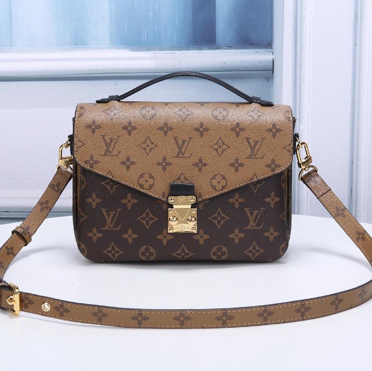 LV HANDBAG M41465 Monogram Reverse Pochette Metis 25.0 x 19.0 x 7.0 cm 