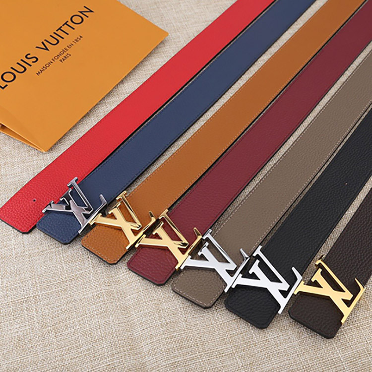 LV MENS BELT GENUINE LEATHER ORIGINAL QUALITY