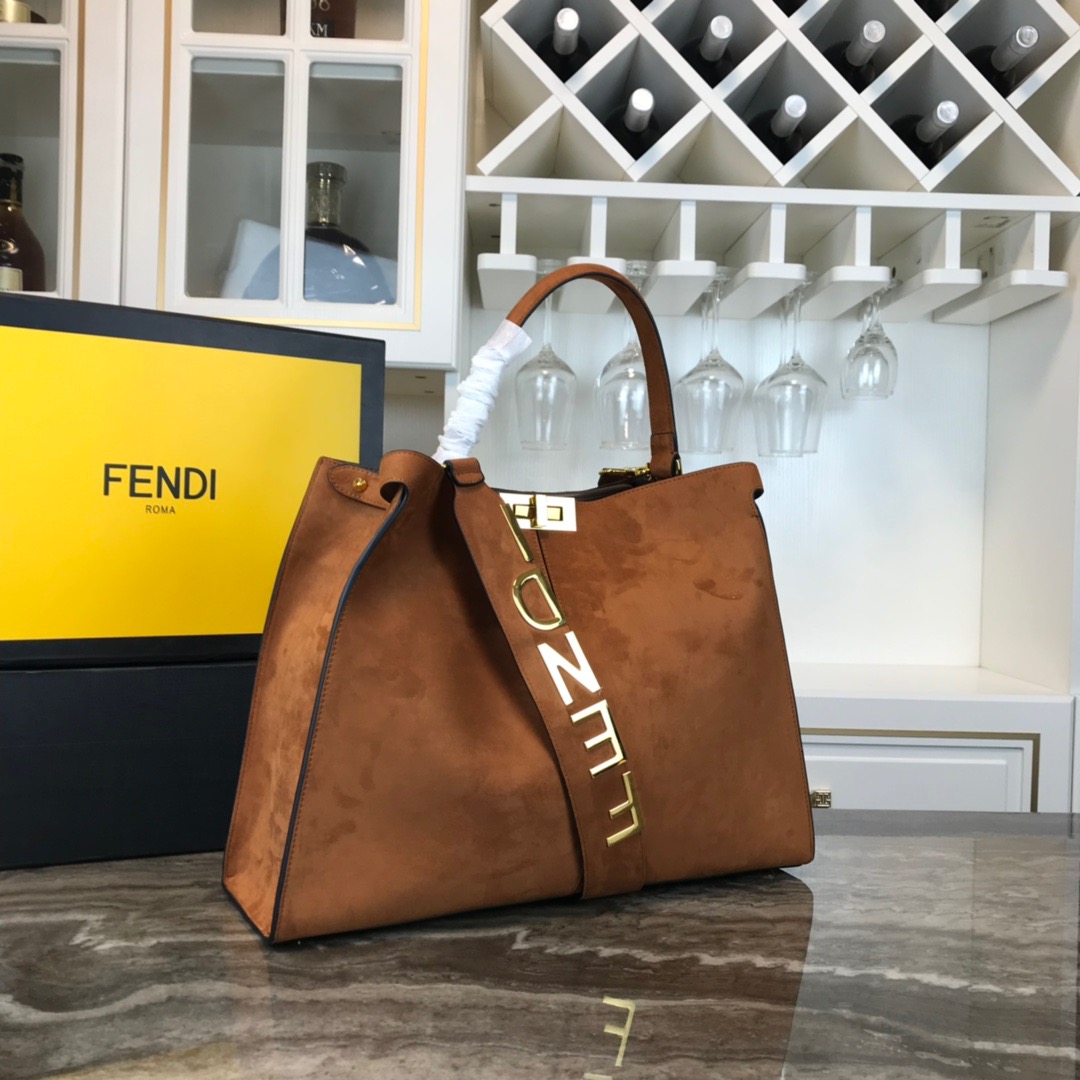 FENDI x-lite Peekaboo WOMENS HANDBAG 43cm  3307