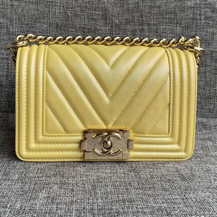 CHANEL LEBOY HANDBAG 20CM/25CM