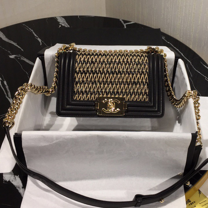 CHANEL LEBOY HANDBAG 20CM/25CM