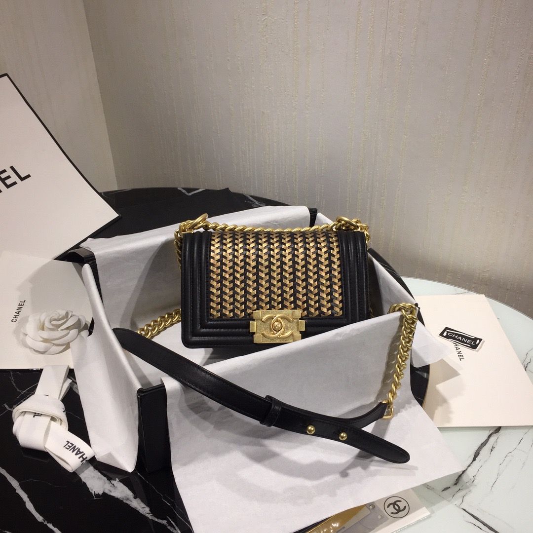 CHANEL LEBOY HANDBAG 20CM/25CM