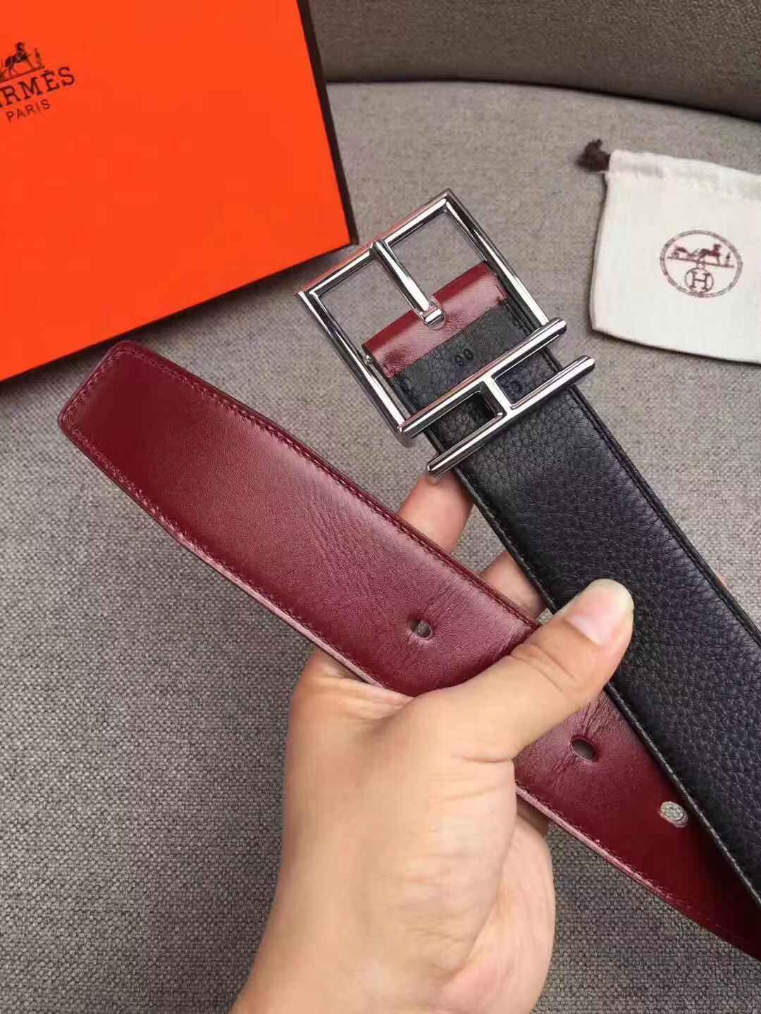 MENS REAL GENUINE LEATHER BELT