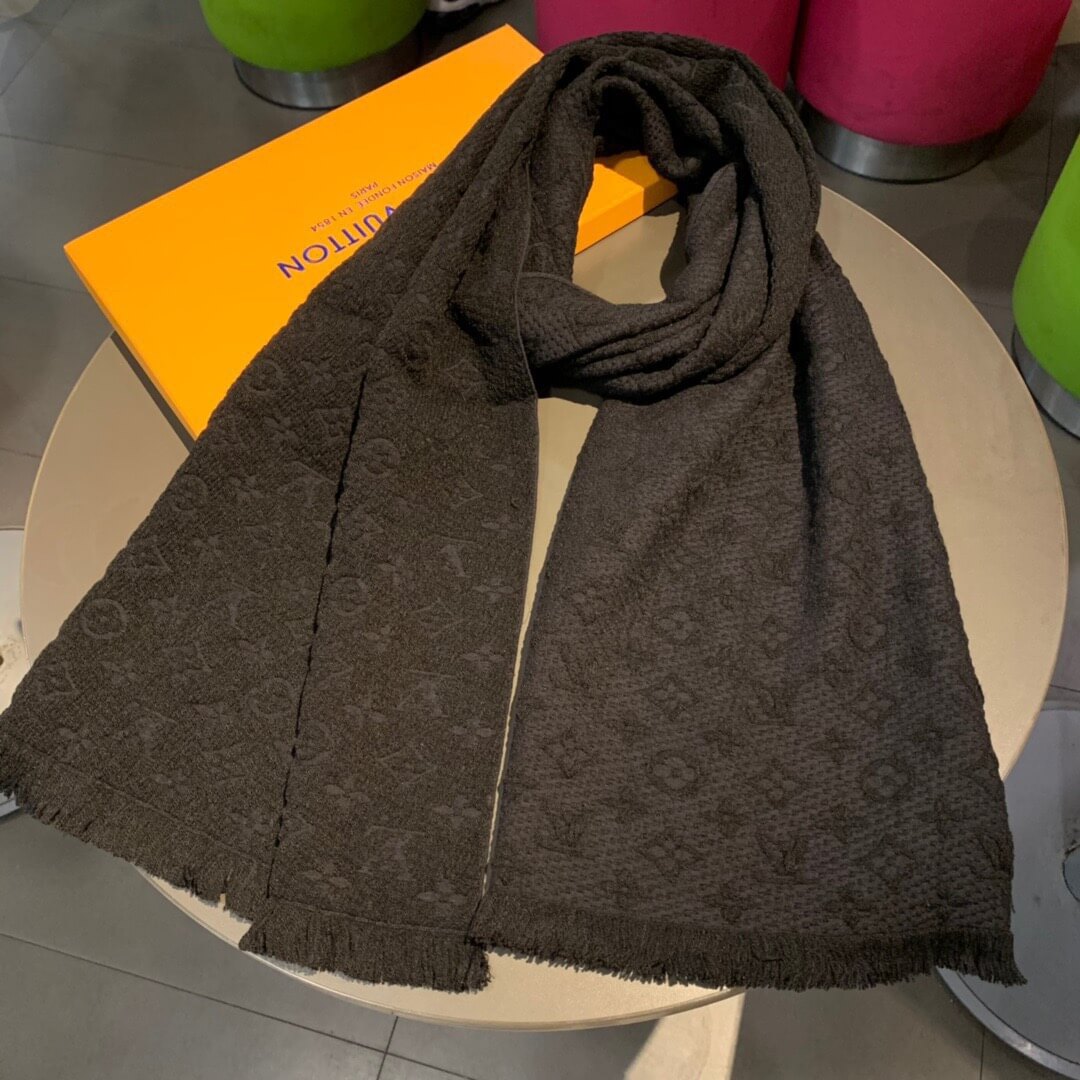 LV SCARF 4 COLORS 180*40cm WOOL