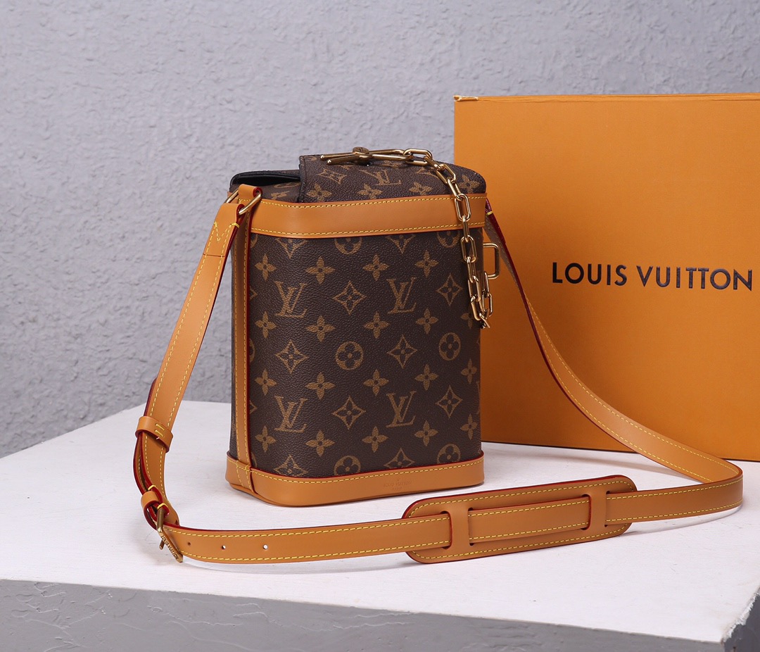 LV Milk Box Mini Noé M44877 15.5x21.5x10CM 