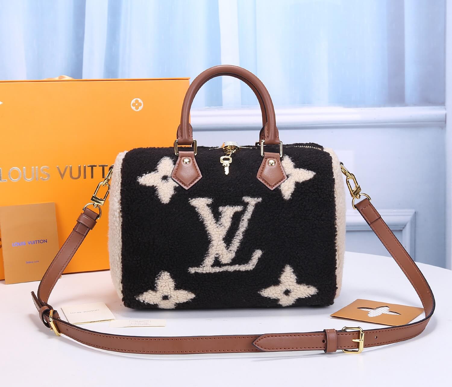 LV M55422 M55423 Teddy Speedy 25 25.0 x 19.0 x 15.0 cm 