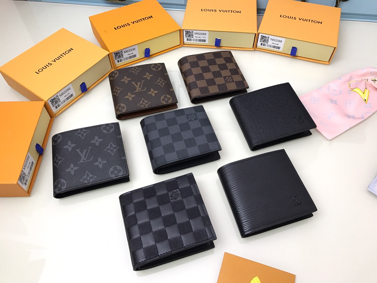 LV WALLETS MENS WOMENS