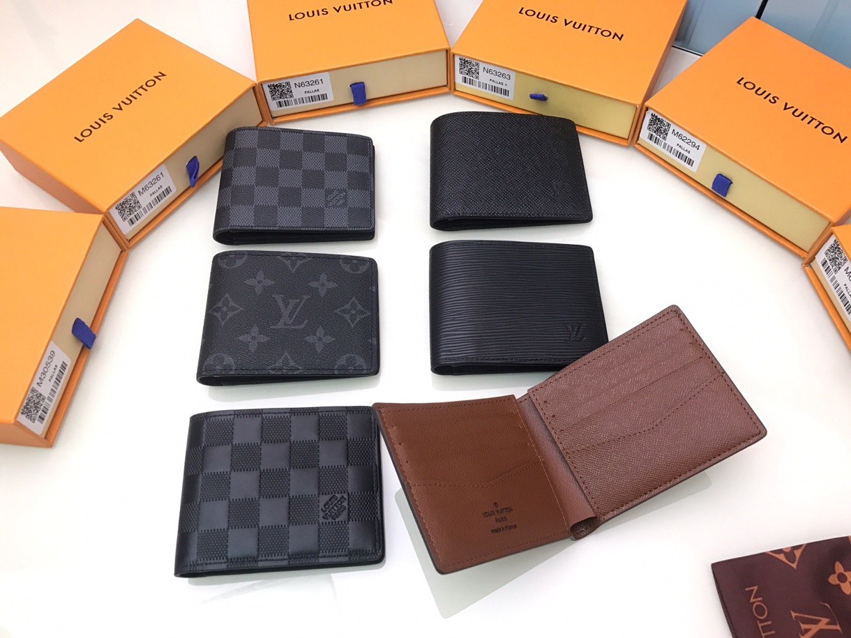 LV WALLETS MENS WOMENS