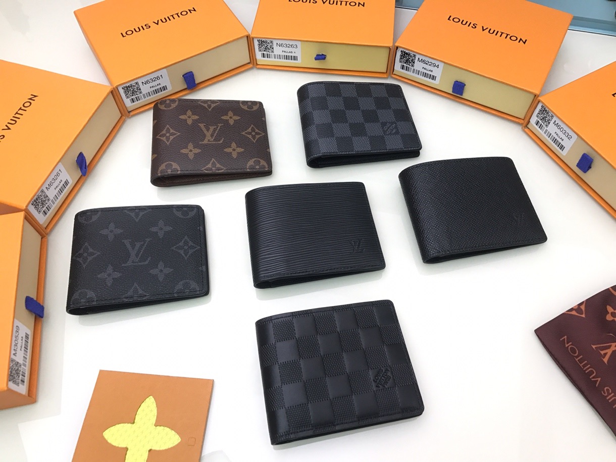 LV WALLETS MENS WOMENS