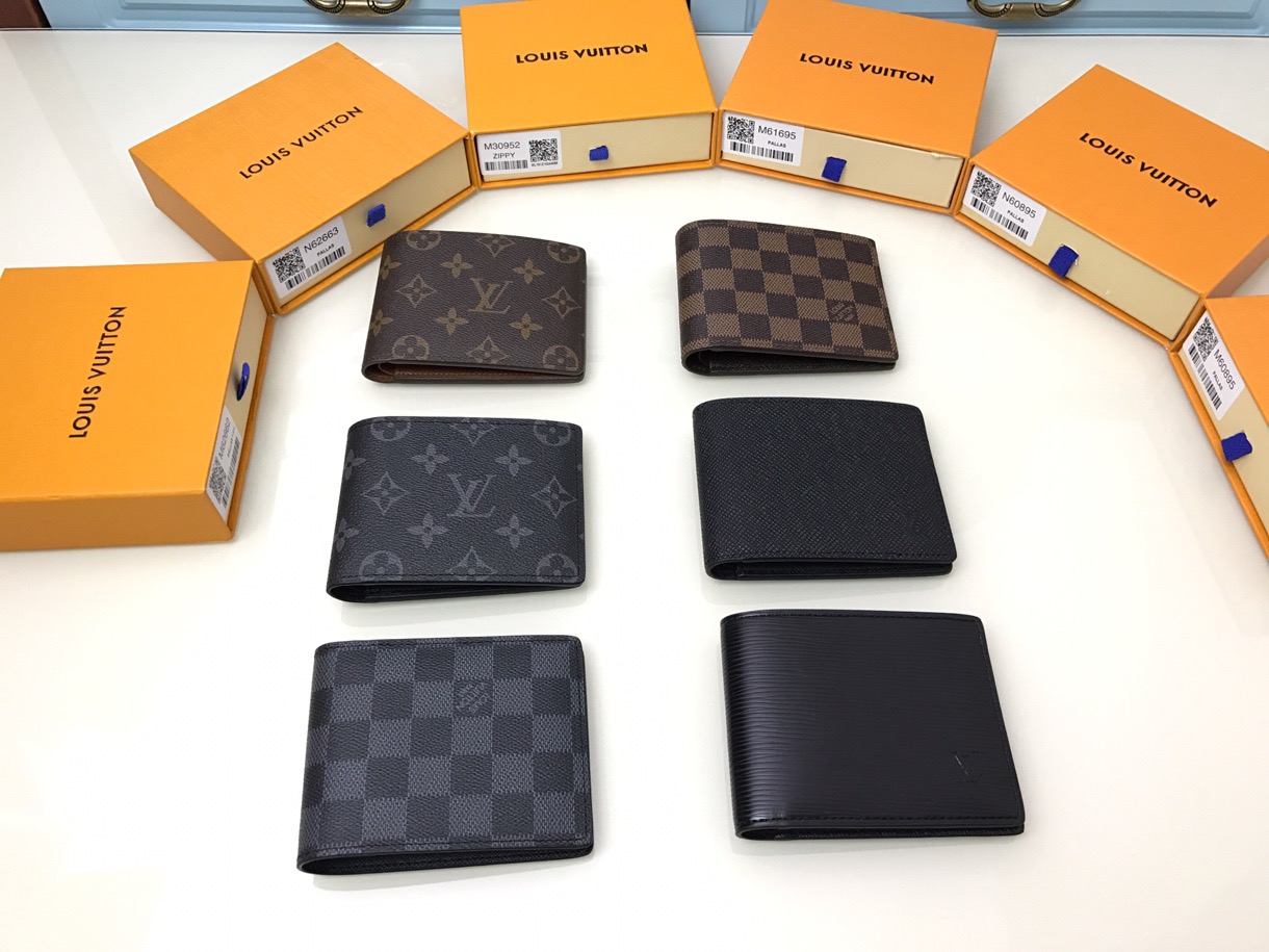 LV WALLETS MENS WOMENS