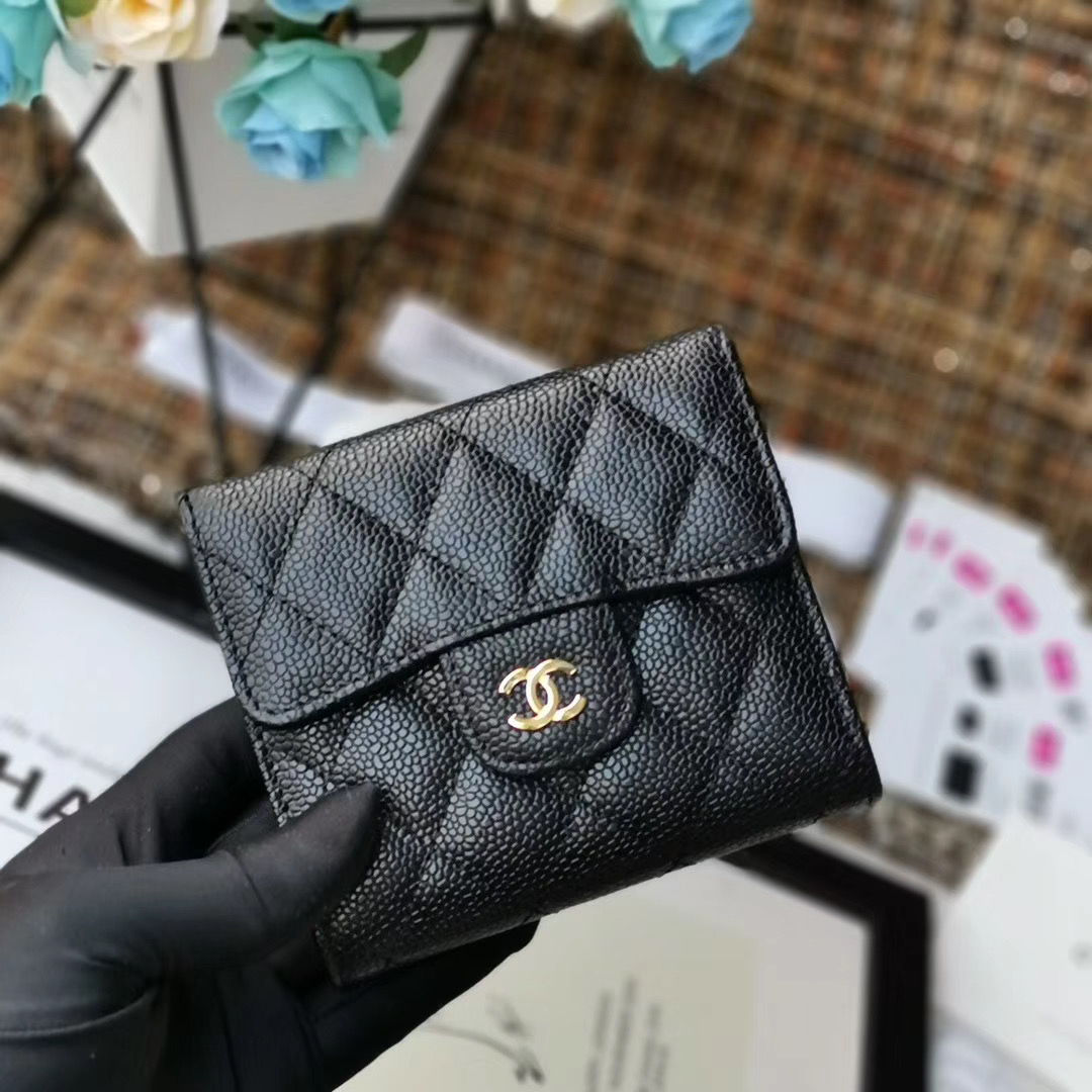 CHANEL SHORT WALLET 10.5/11.5cm