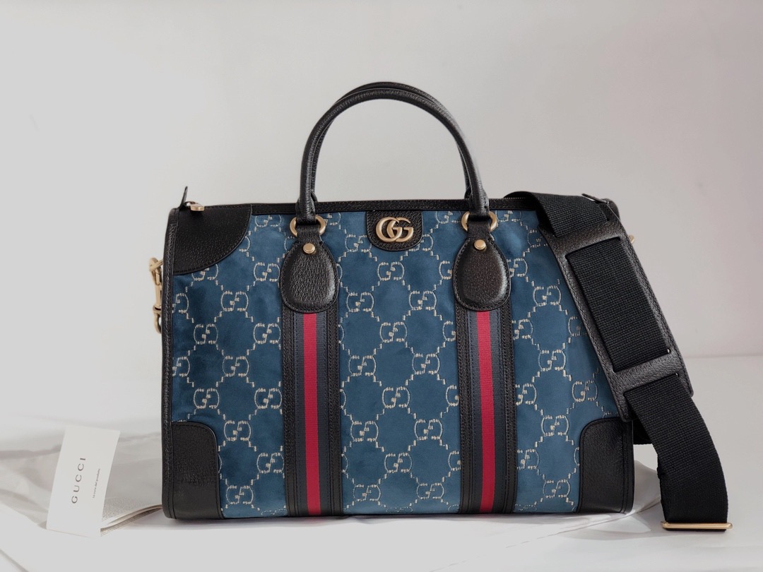 GUCCI DUFFLE BAG TOTE  574966 44X30X17CM