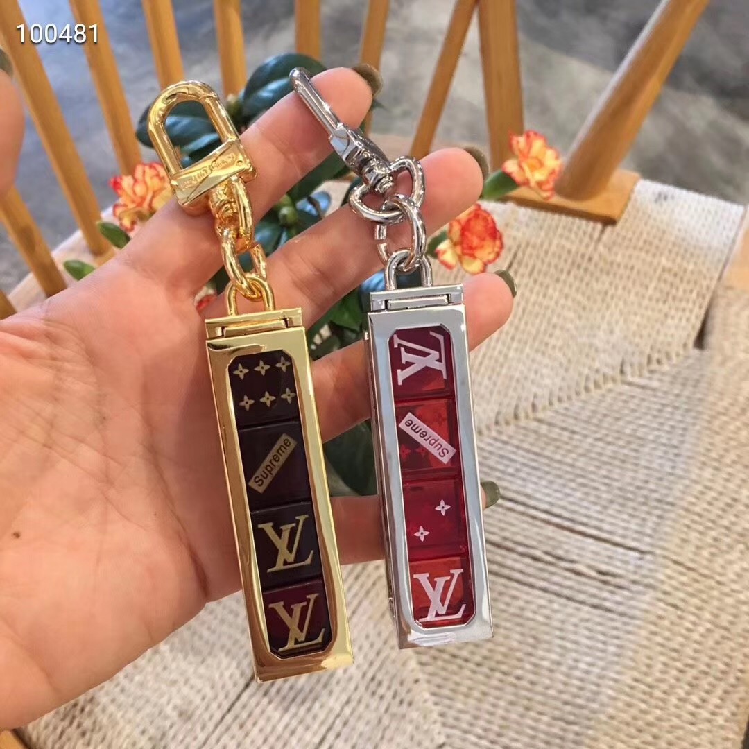 LV DICE KEY CHAIN BAGCHARM LV x Supreme 