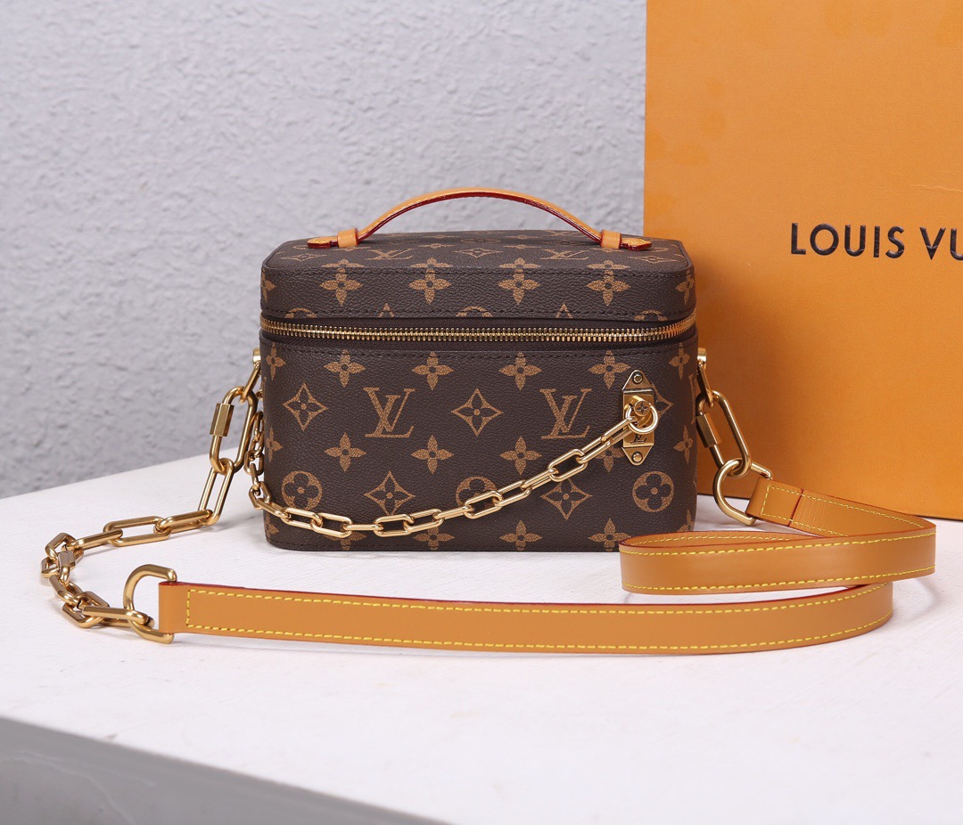 LV WOMENS NOCE HANDBAG M61113  19x15x13CM