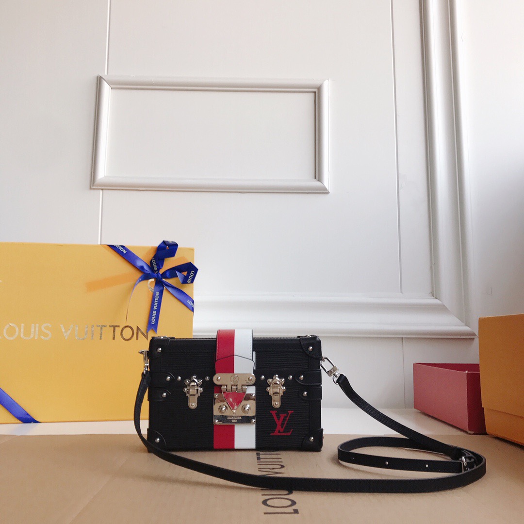 LV PETITE MALLE CLUTCH HANDBAG