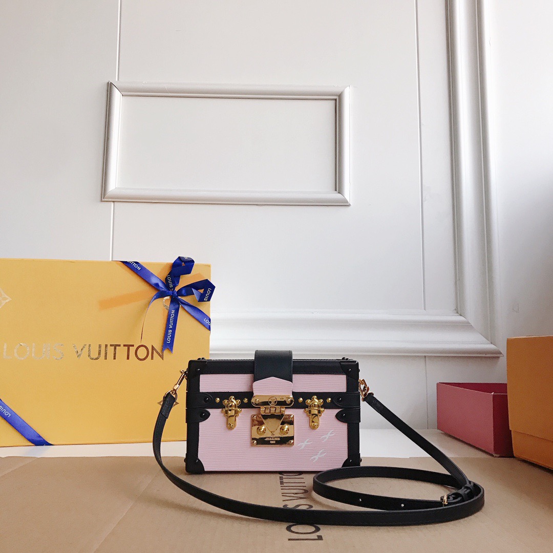 LV PETITE MALLE CLUTCH HANDBAG