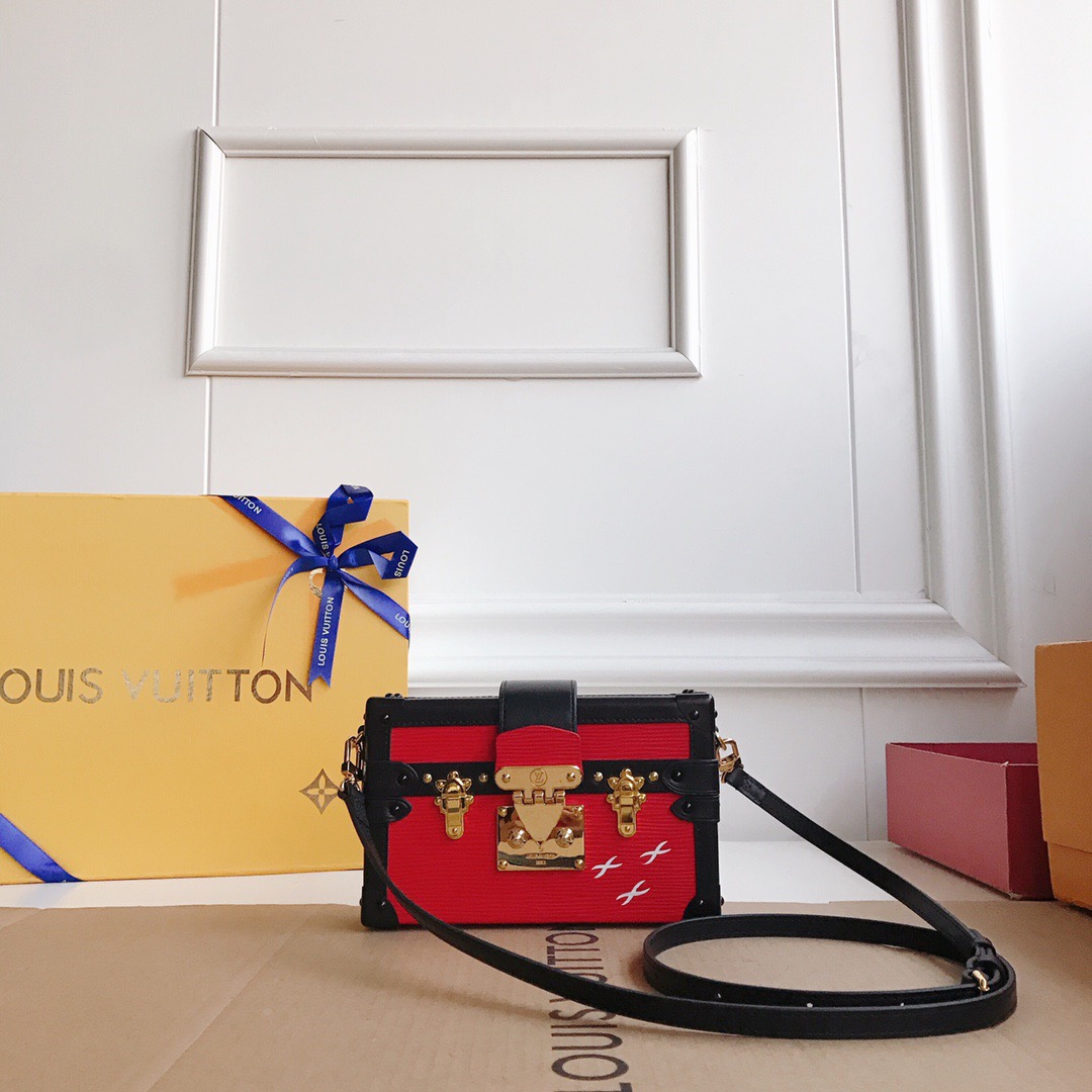 LV PETITE MALLE CLUTCH HANDBAG