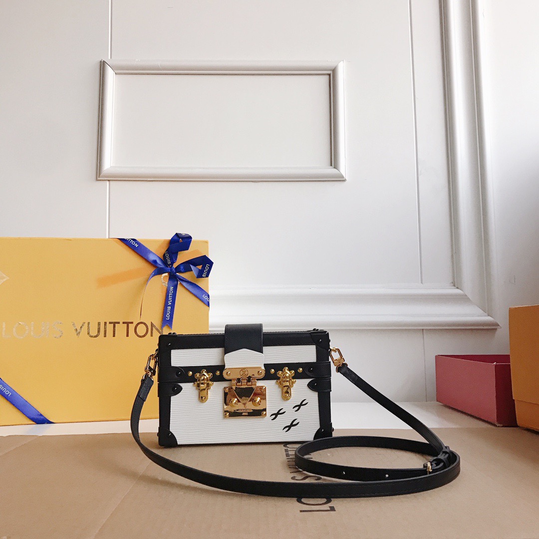 LV PETITE MALLE CLUTCH HANDBAG