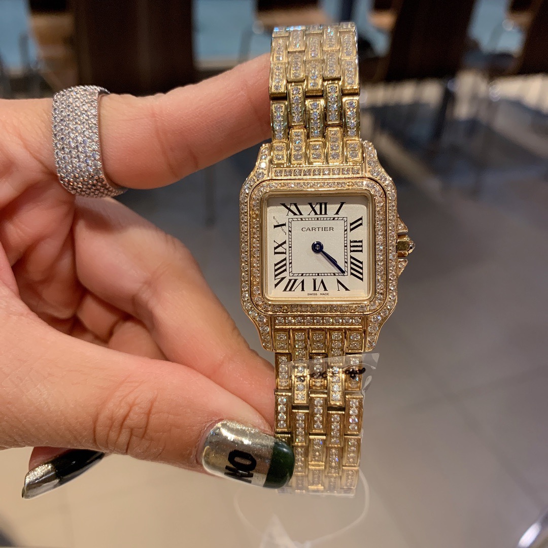 Panth?re de Cartier  womens watch 22mm 27mm