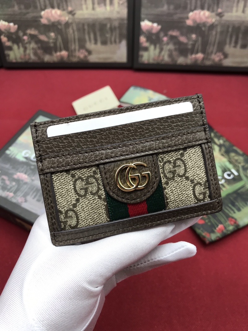 GUCCI OPHIDIA CARD HOLDER 523159 10X7.5CM