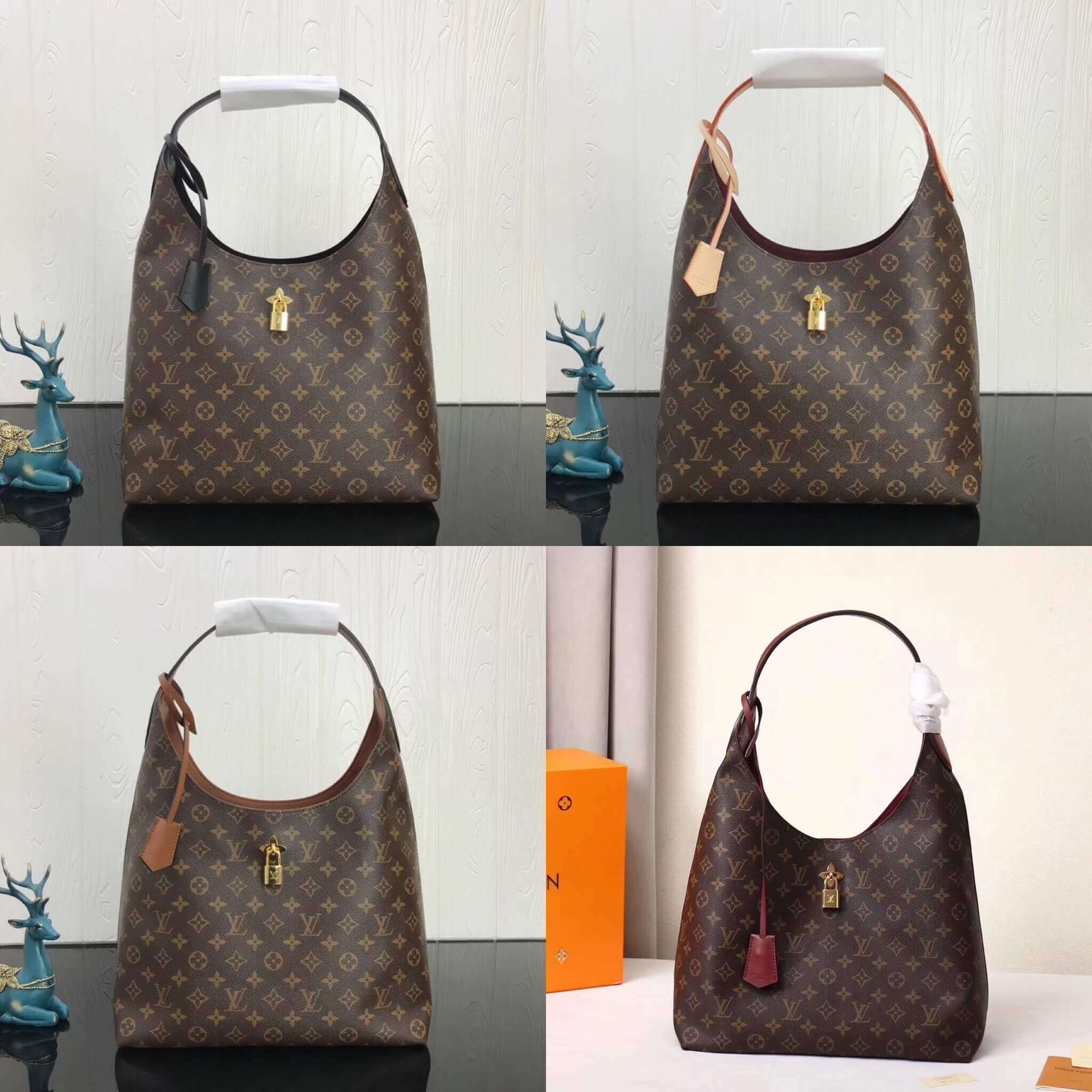 LV FLOWER HOBO M43630 M43546 M43545 M43547 M43769 34X38X17CM