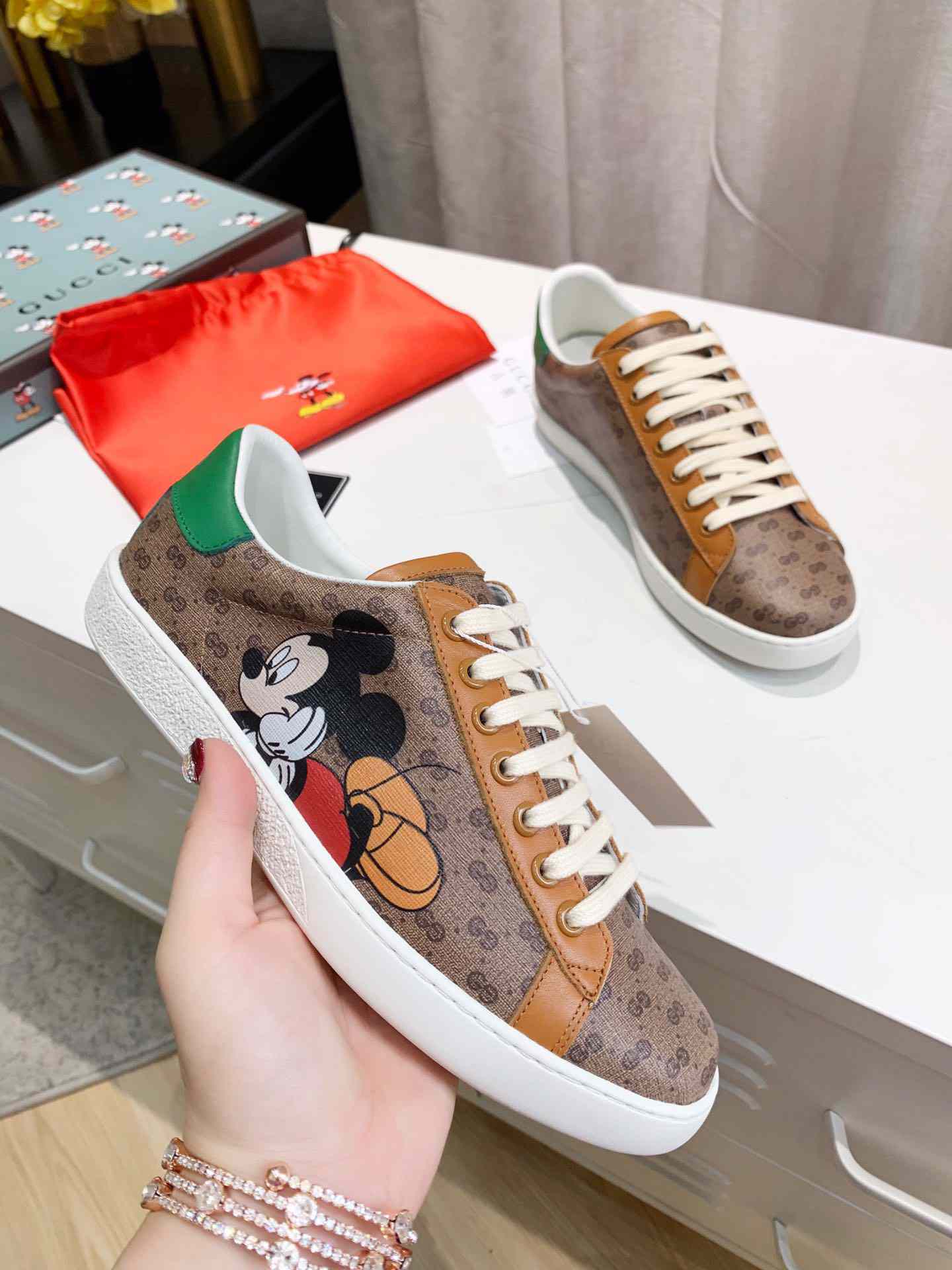 Disney X Gucci mickey SHOES