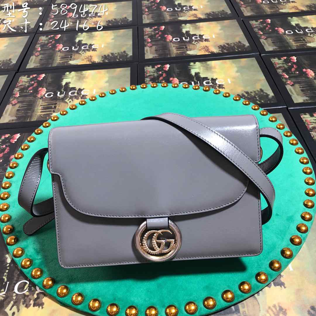 GUCCI WOMENS HANDBAG 589474 24X16X6 GENUINE LEATHER