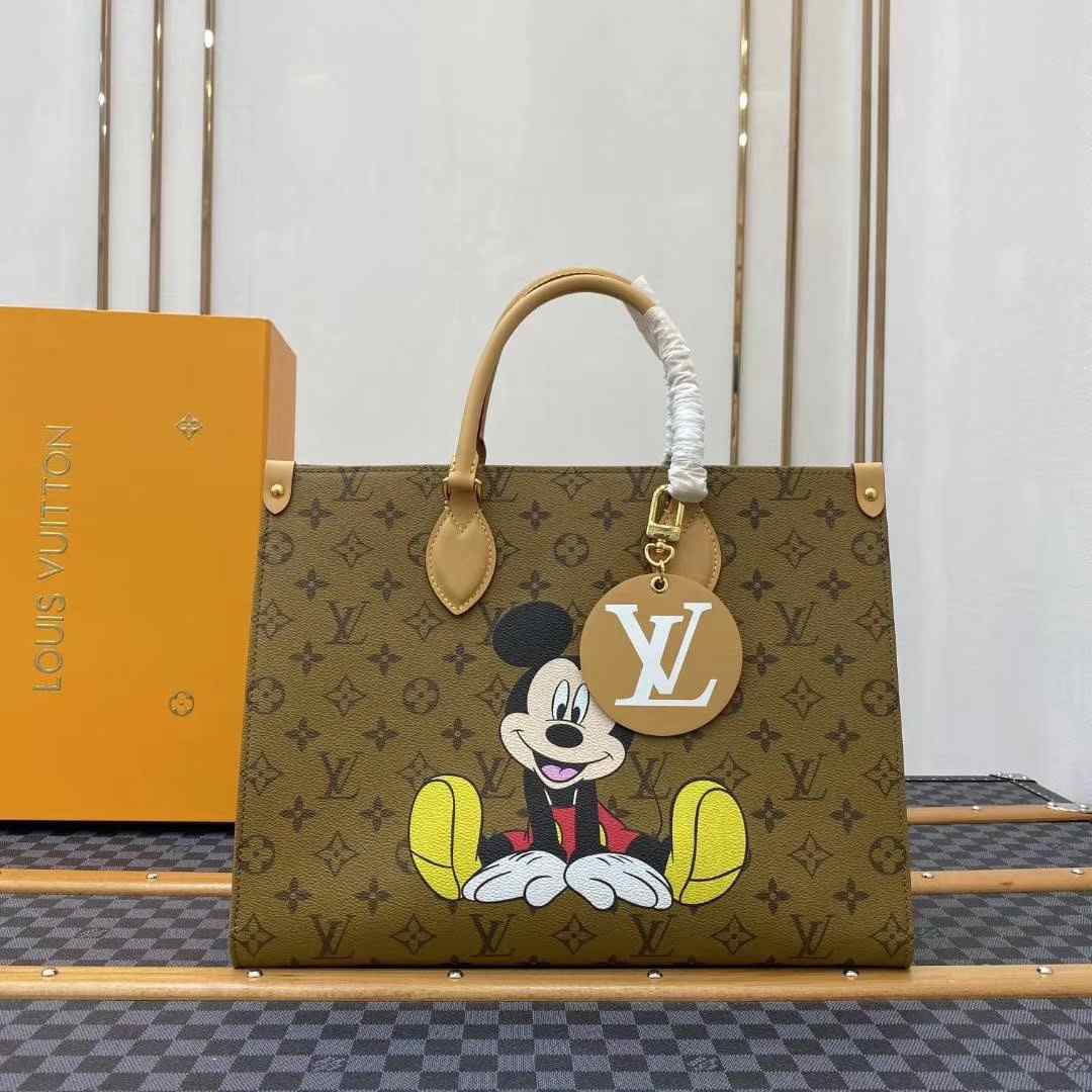 LV NEW Onthego PM 34x 26x 15cm BIG SHOPPING BAG M45039